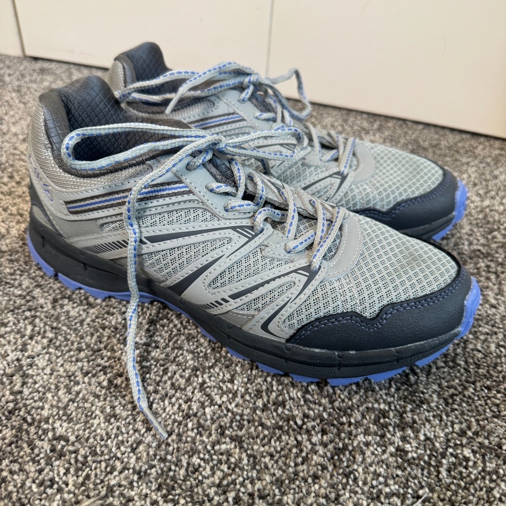 FILA Northampton Trail Running Hiking Shoes Women's 8.5 Gray Sneakers Walking